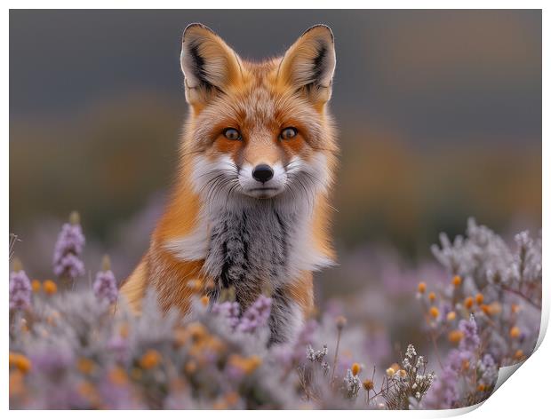 Fox Print by Steve Smith