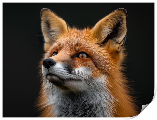 Fox Print by Steve Smith