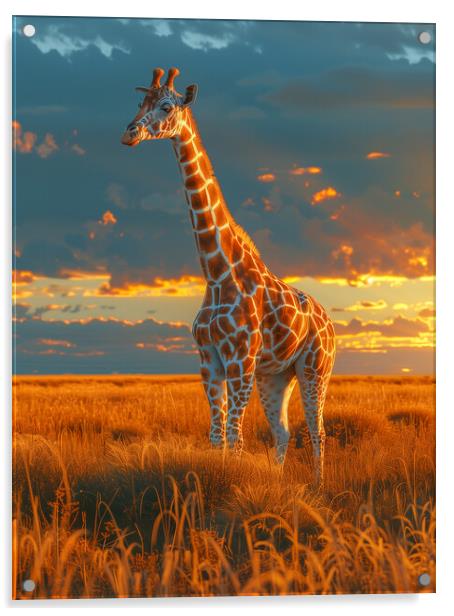 Giraffe Acrylic by T2 