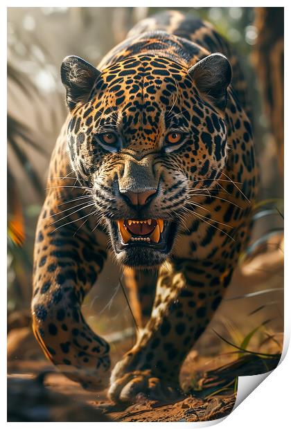 Jaguar Print by T2 