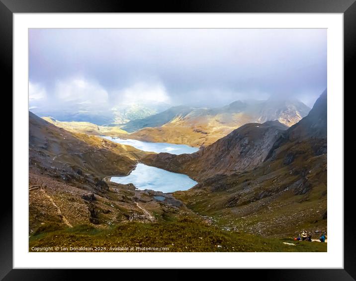 Snowdonia  Framed Mounted Print by Ian Donaldson