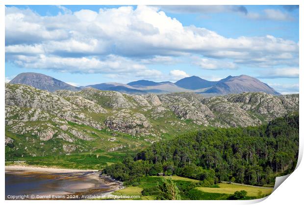 Gruinard Bay Print by Darrell Evans