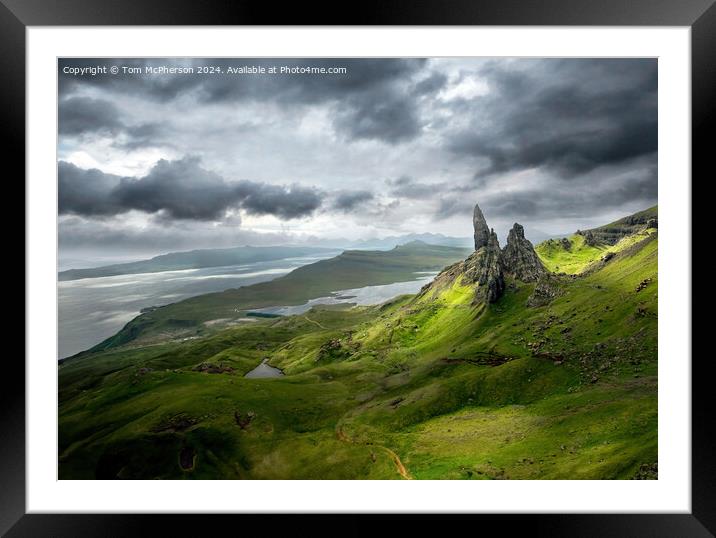 The Old Man of Storr Framed Mounted Print by Tom McPherson