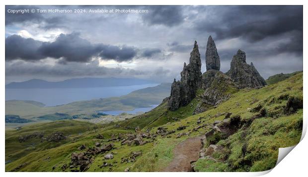The Old Man of Storr Print by Tom McPherson