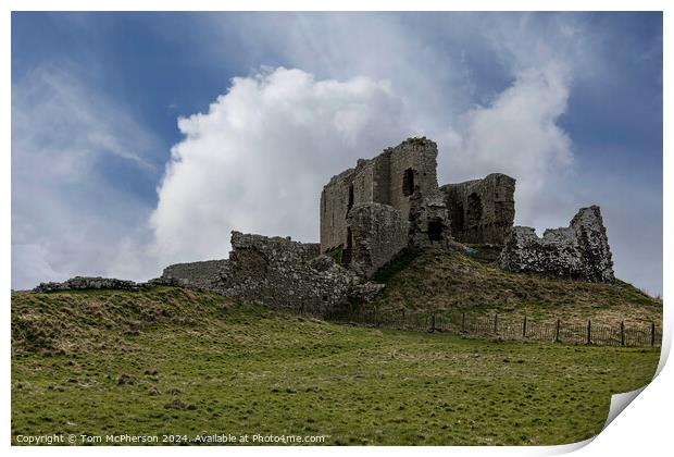 Duffus Castle Print by Tom McPherson