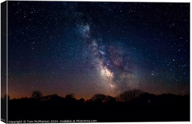 Milky Way Canvas Print by Tom McPherson