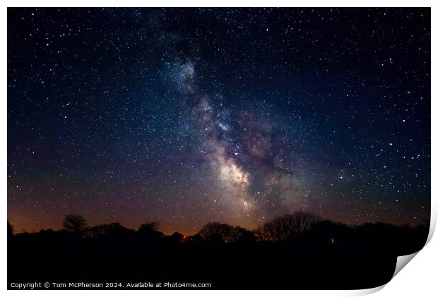 Milky Way Print by Tom McPherson