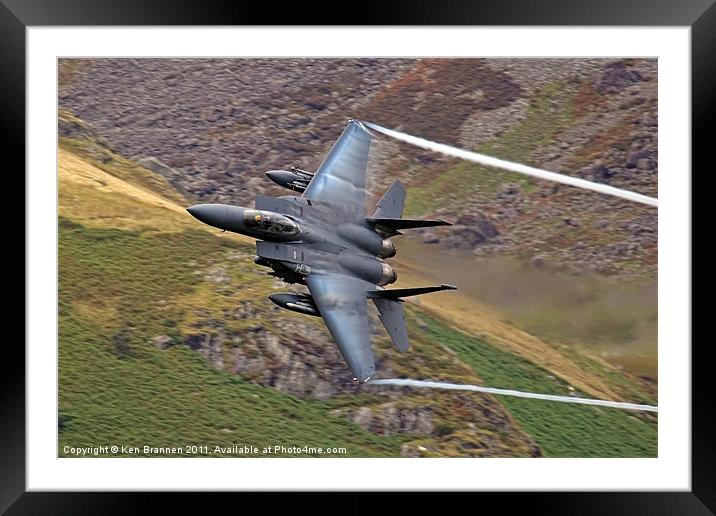F15 Corris Corner Framed Mounted Print by Oxon Images