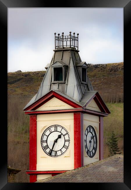 Marsden Clock Tower Framed Print by Glen Allen