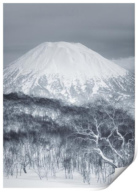 Mount Yotei Print by Alex Fukuda