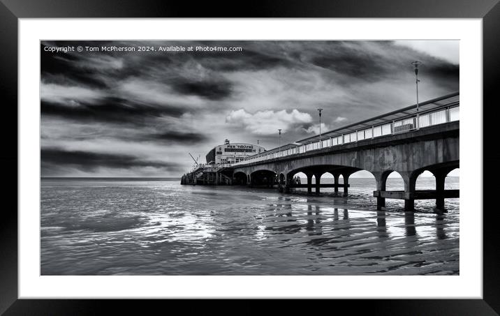 Bournemouth Pier Framed Mounted Print by Tom McPherson