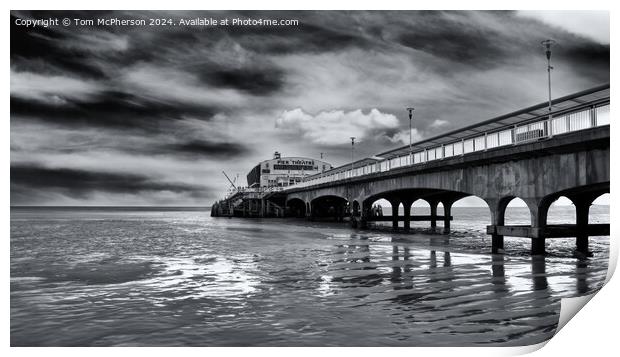 Bournemouth Pier Print by Tom McPherson