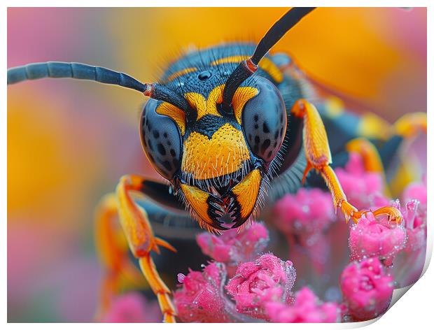 The Wasp Print by Steve Smith