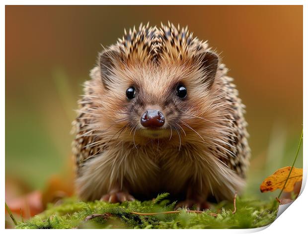 The Hedgehog Print by Steve Smith