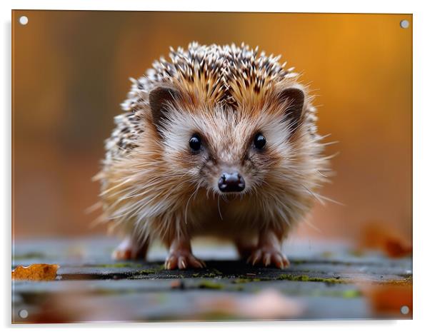 The Hedgehog Acrylic by Steve Smith