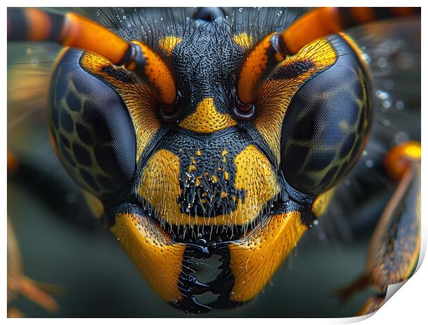The Wasp Print by Steve Smith