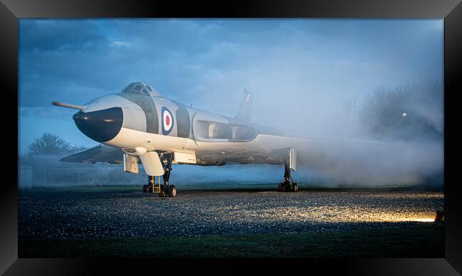 Vulcan Bomber XL319 Framed Print by J Biggadike