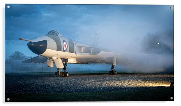 Vulcan Bomber XL319 Acrylic by J Biggadike