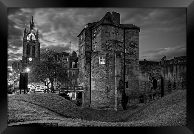 Black Gate, Newcastle upon Tyne Framed Print by Rob Cole