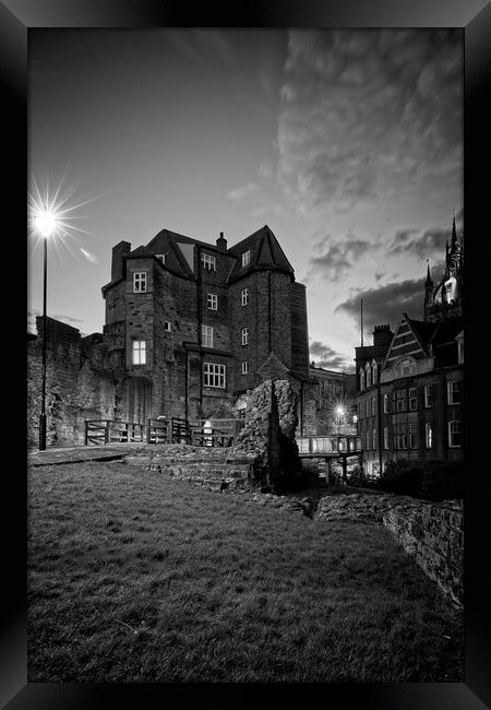 Black Gate, Newcastle upon Tyne Framed Print by Rob Cole