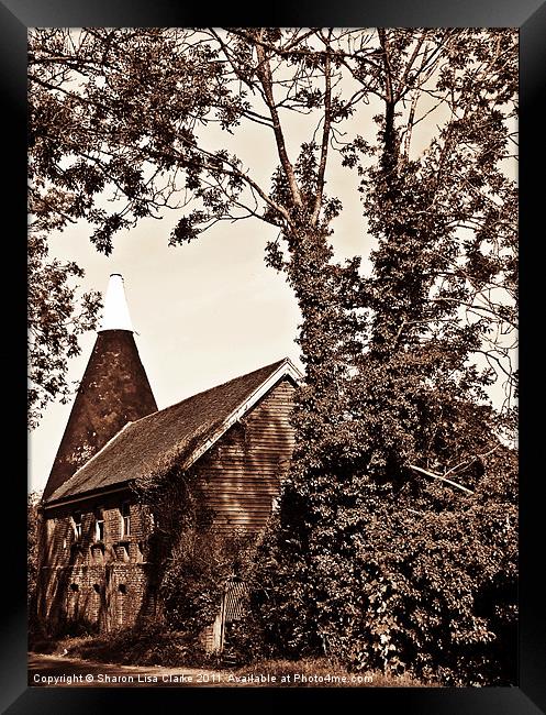 Oast Framed Print by Sharon Lisa Clarke