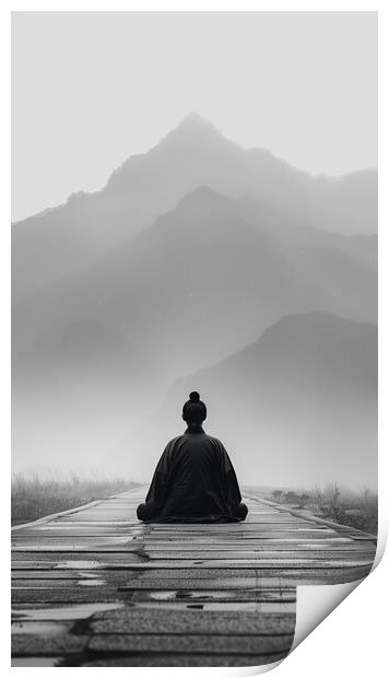 Zen Minimalism Print by T2 