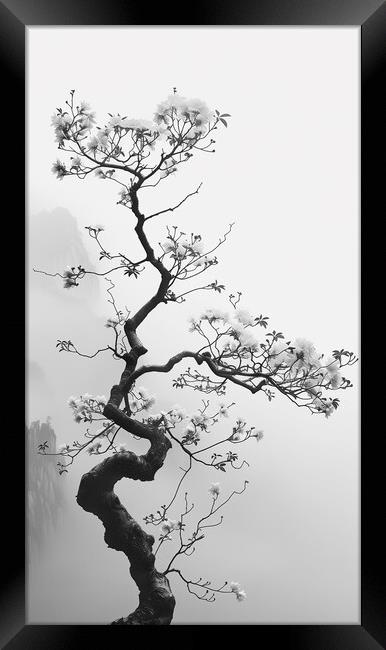 Zen Minimalism Framed Print by T2 