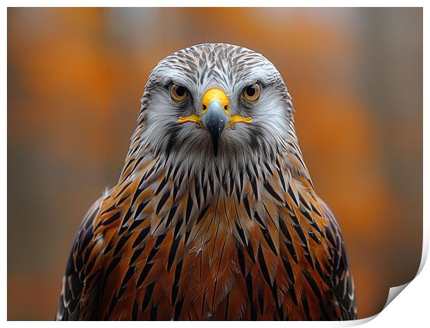 Red Kite Print by Steve Smith