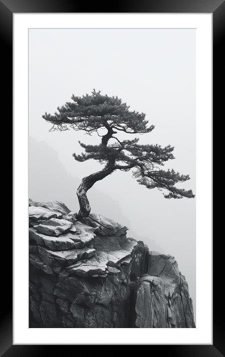 Zen Minimalism Framed Mounted Print by T2 