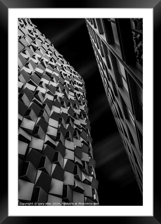 The Cheesegrater Framed Mounted Print by gary allan