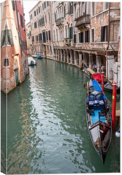 Venice Reflections Canvas Print by Graham Custance