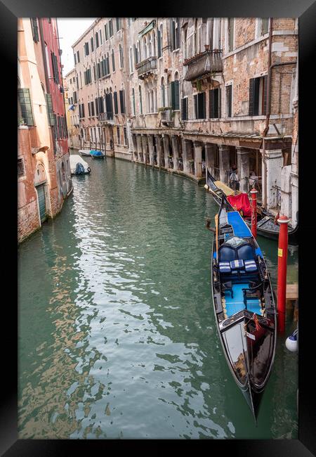 Venice Reflections Framed Print by Graham Custance