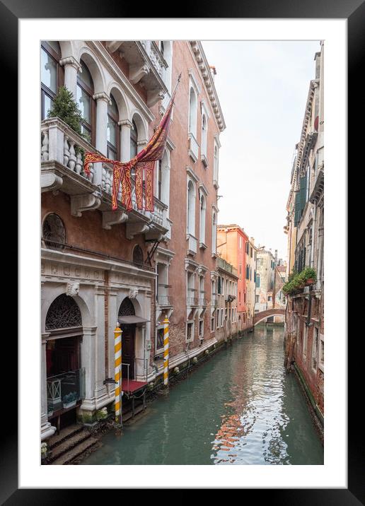 Venice Reflections  Framed Mounted Print by Graham Custance