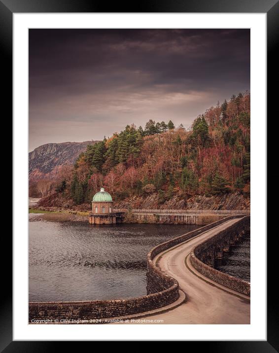 The pump house Framed Mounted Print by Clive Ingram