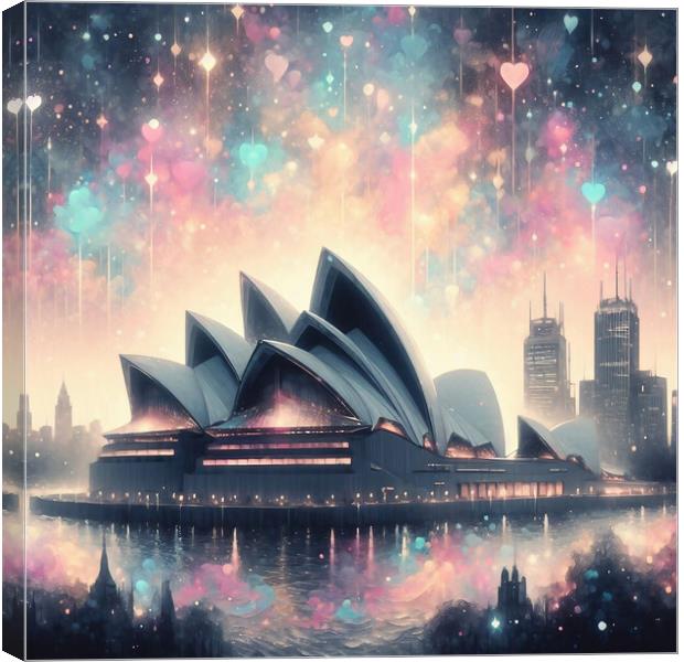 Sydney Opera House Canvas Print by Scott Anderson