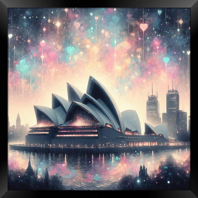 Sydney Opera House Framed Print by Scott Anderson