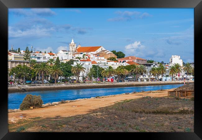 City Skyline of Lagos in Portugal Framed Print by Artur Bogacki