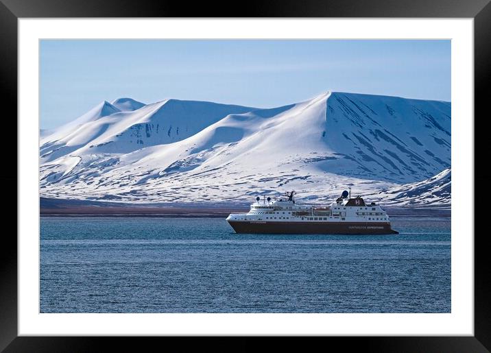Svalbard Arctic Landscape Framed Mounted Print by Martyn Arnold