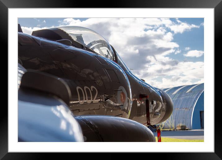 Sea Harrier ZD582 Framed Mounted Print by J Biggadike