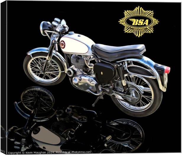 BSA Goldstar Canvas Print by Kevin Maughan