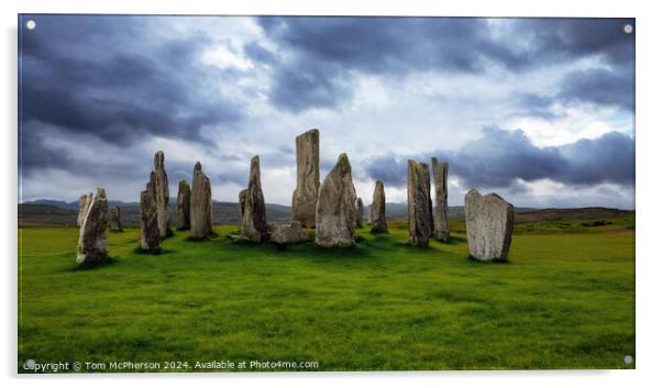 Callanish Standing Stones Acrylic by Tom McPherson