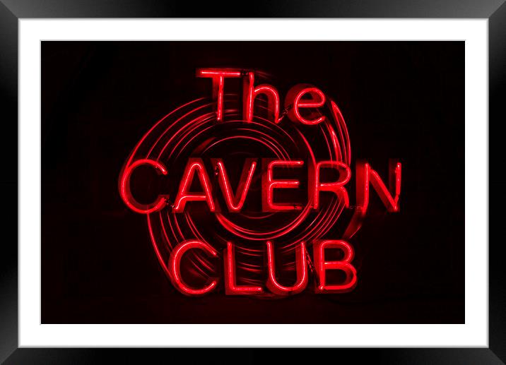 The Cavern Club Liverpool  Framed Mounted Print by Alison Chambers