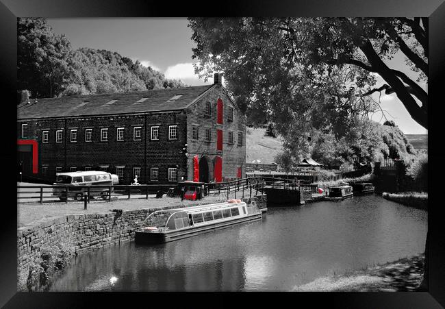 Standedge Visitor Centre  Framed Print by Alison Chambers