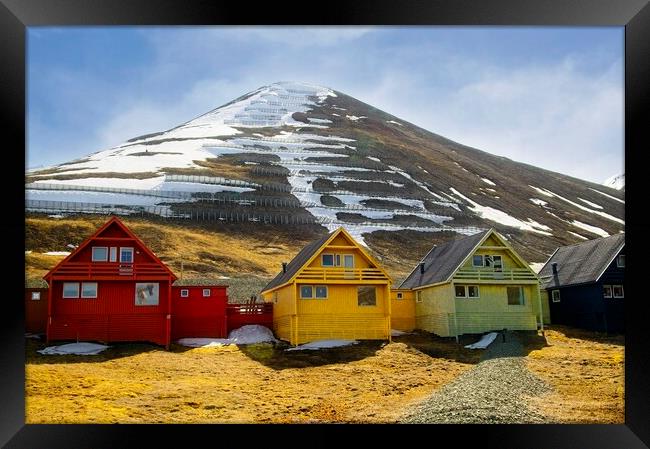 Summer in Arctic Svalbard Framed Print by Martyn Arnold