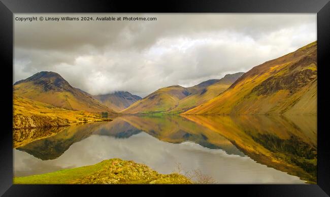 Wastwater  Framed Print by Linsey Williams