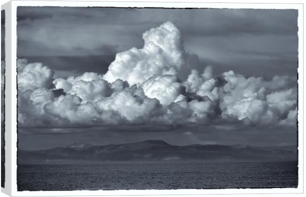 Cloud Formations over Moray Firth Canvas Print by Tom McPherson