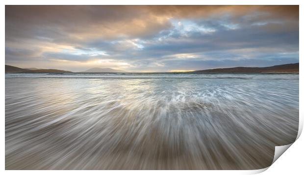 Luskentyre Beach Sunset Print by Phil Durkin DPAGB BPE4