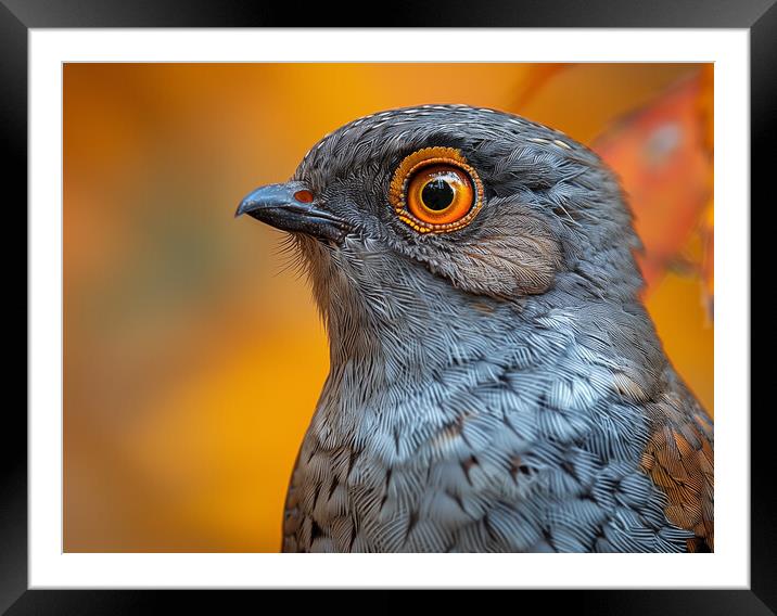 Cuckoo Framed Mounted Print by Steve Smith
