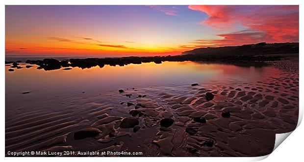 Maroubra's Moment Print by Mark Lucey