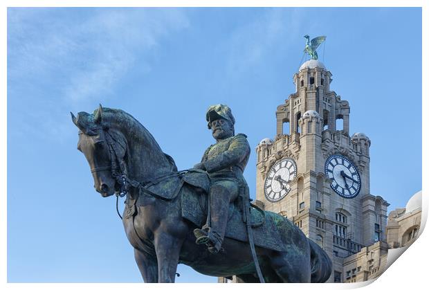 Liver Building Print by Mark Godden